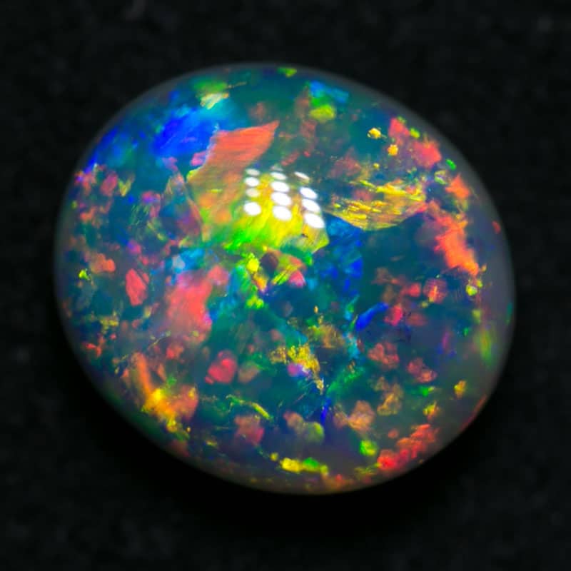 2.36 ct gem crystal opal 9x8x5mm - Image 2