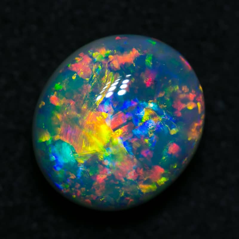 2.36 ct gem crystal opal 9x8x5mm - Image 3