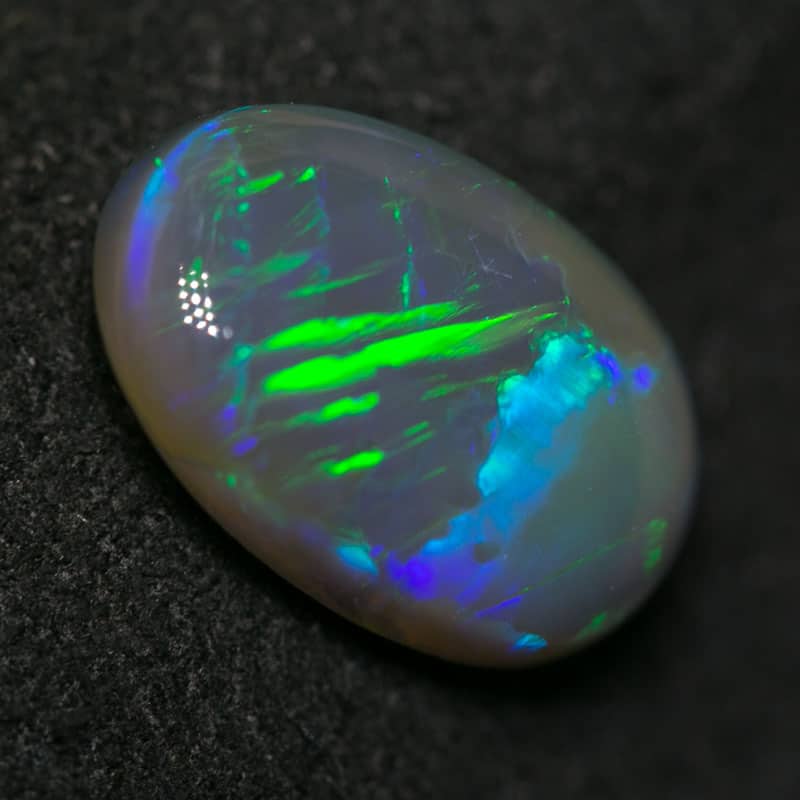 2.37 ct black opal 12x7x4mm - Image 4