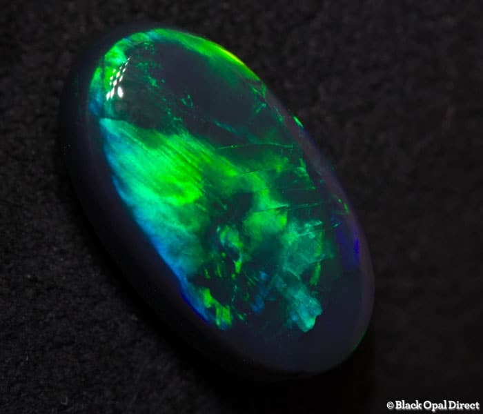 2.37 ct black opal 12x7x4mm - Image 3
