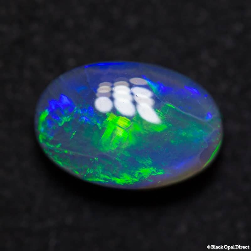 2.38 ct black opal 10.5x7.4x4.5mm - Image 3