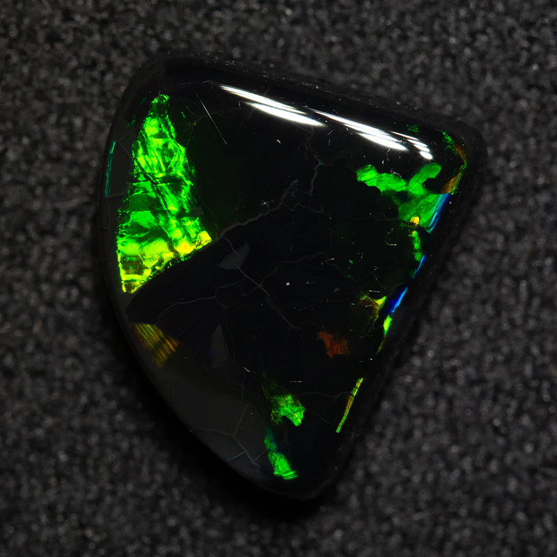 2.38 ct black opal 11.7x9.8x3.7mm - Image 2