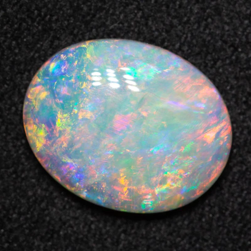 2.40 ct double-sided crystal opal 11.8x9.4x3.1mm - Image 2