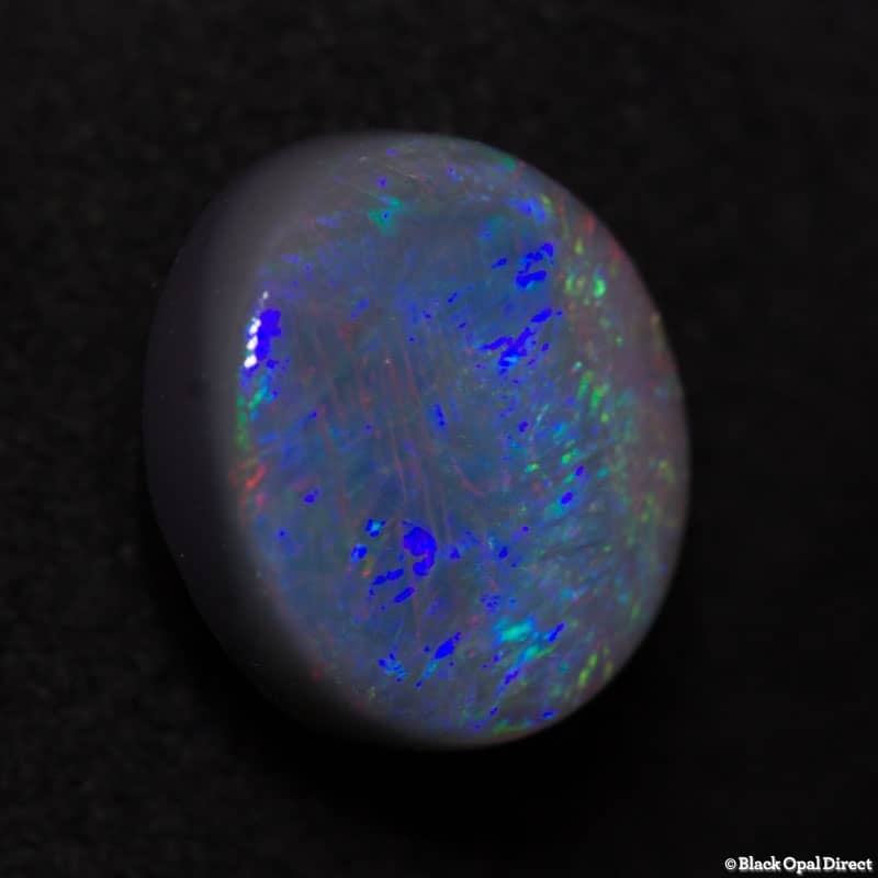 2.40 ct semi black opal 9x8.5x4.5,, - Image 2