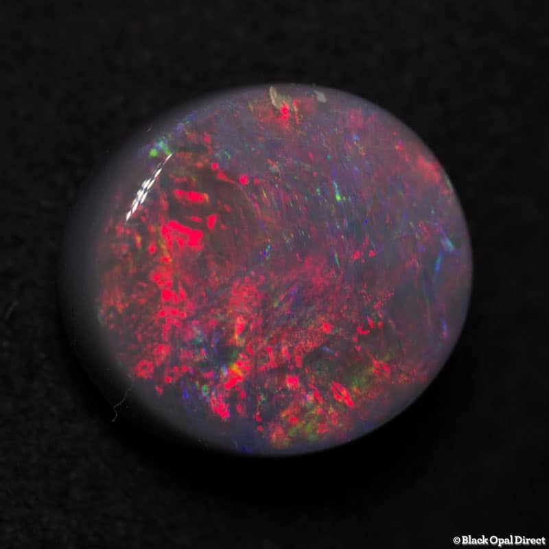 2.40 ct semi black opal 9x8.5x4.5,, - Image 4