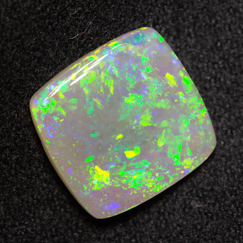 2.42 ct dark opal 11x10.5x2.9mm - Image 2