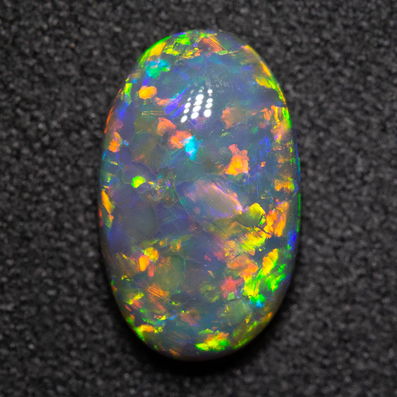 2.43 ct black opal 11.8x7.3x4.2mm - Image 3