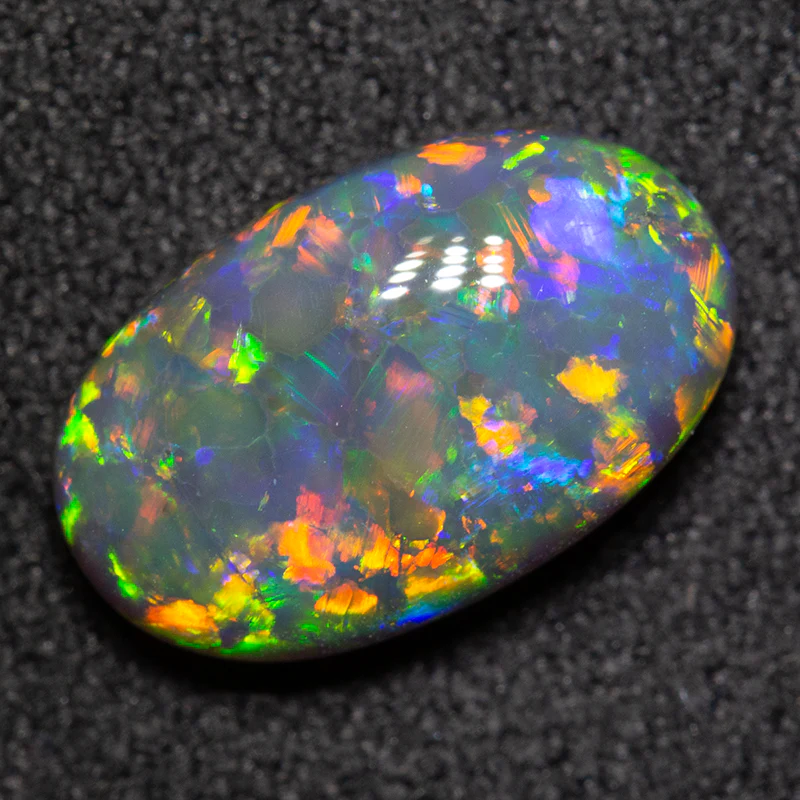 2.43 ct black opal 11.8x7.3x4.2mm - Image 4