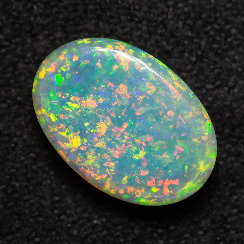 2.44 ct gem double-sided crystal opal 10.7x7.4x4.7mm - Image 4