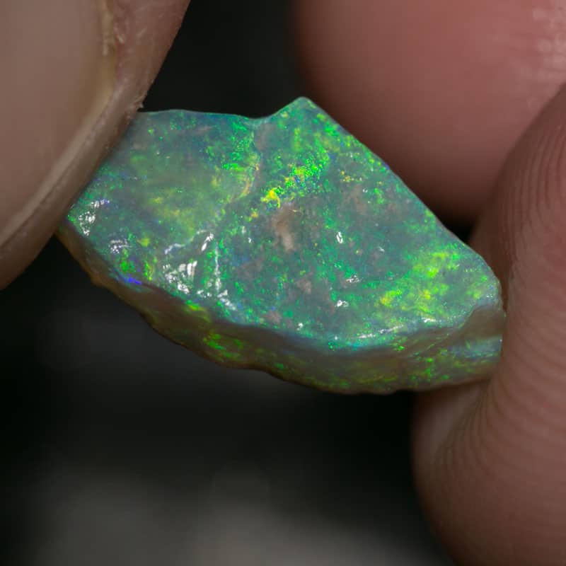 2.44 ct rough opal piece 15mm across - Image 2
