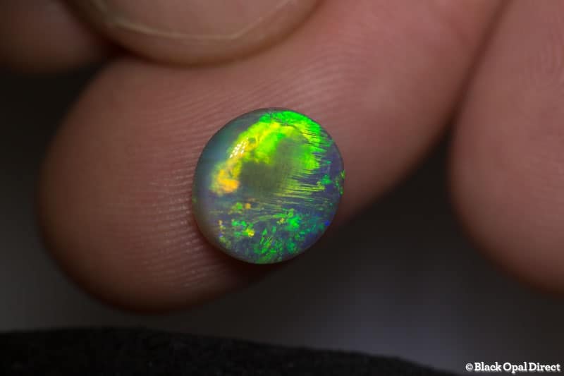 2.44 ct semi black opal 10x8x4m - Image 2