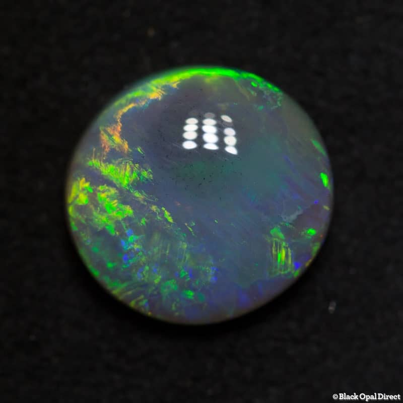 2.44 ct semi black opal 10x8x4m - Image 3