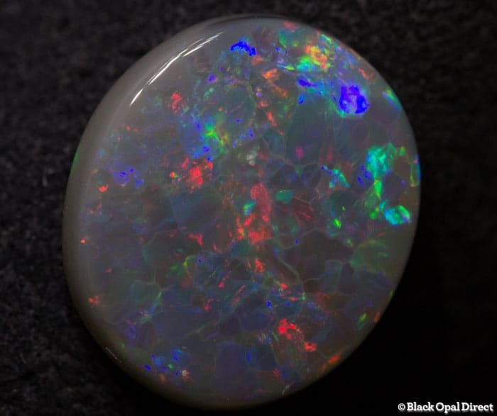 2.44 ct semi black opal 11.5x10x3mm - Image 3