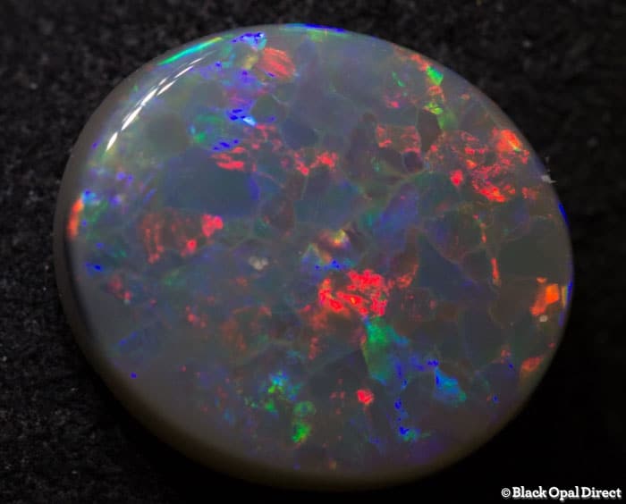 2.44 ct semi black opal 11.5x10x3mm - Image 4