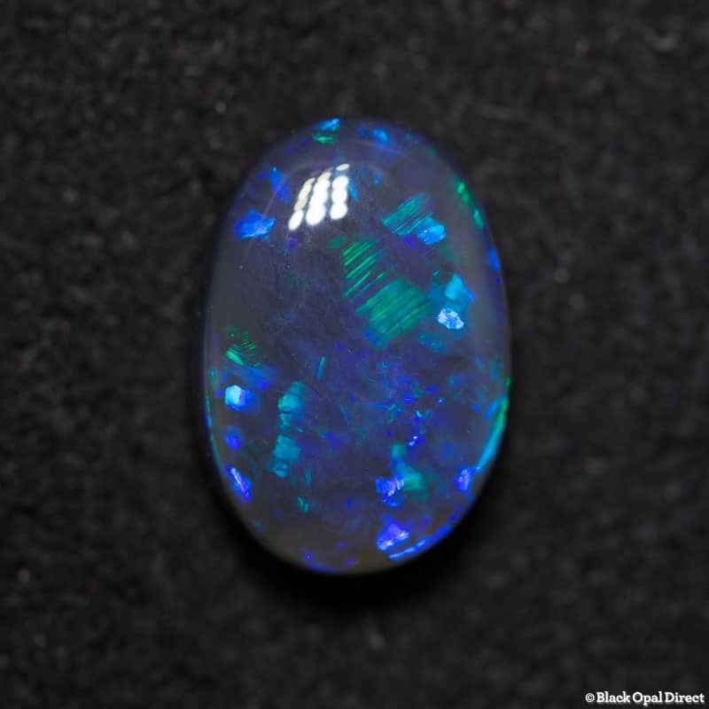 2.45 ct black opal 11x7x4.5mm - Image 3