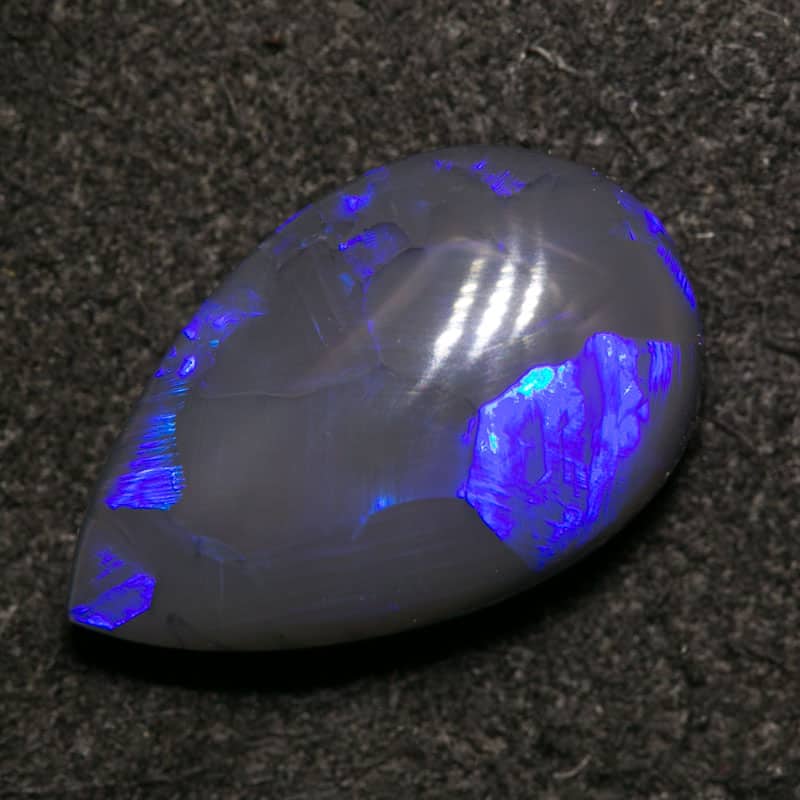 2.45 ct black opal 13x8x4mm - Image 3