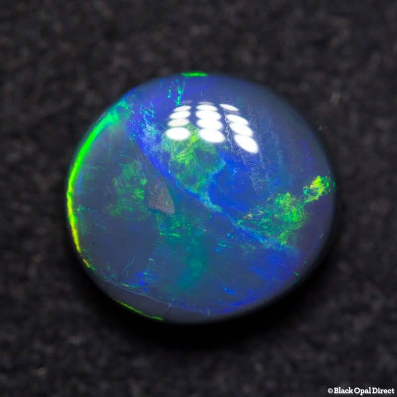 2.45 ct black opal 9x8x5mm - Image 3