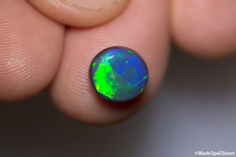 2.45 ct black opal 9x8x5mm - Image 4