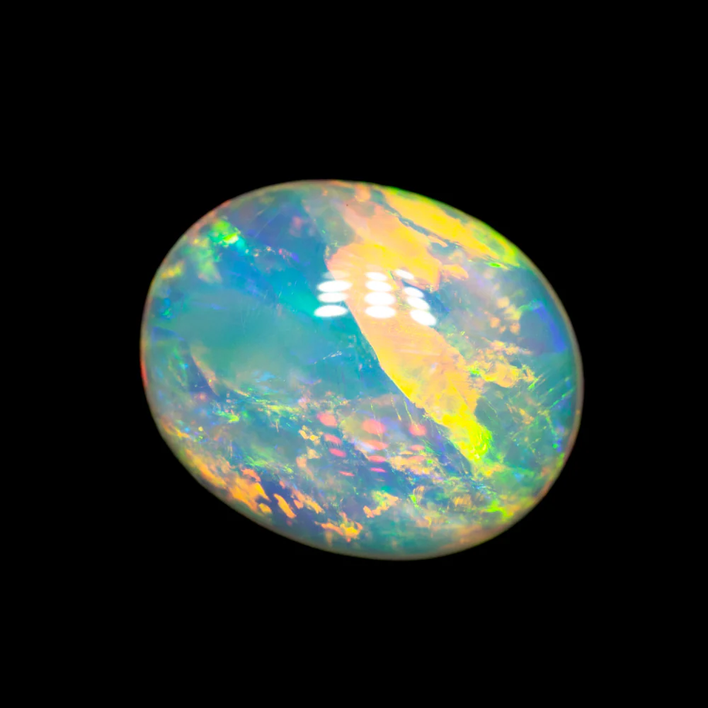 2.45 ct double sided crystal opal 10.7x8.8x4mm - Image 3