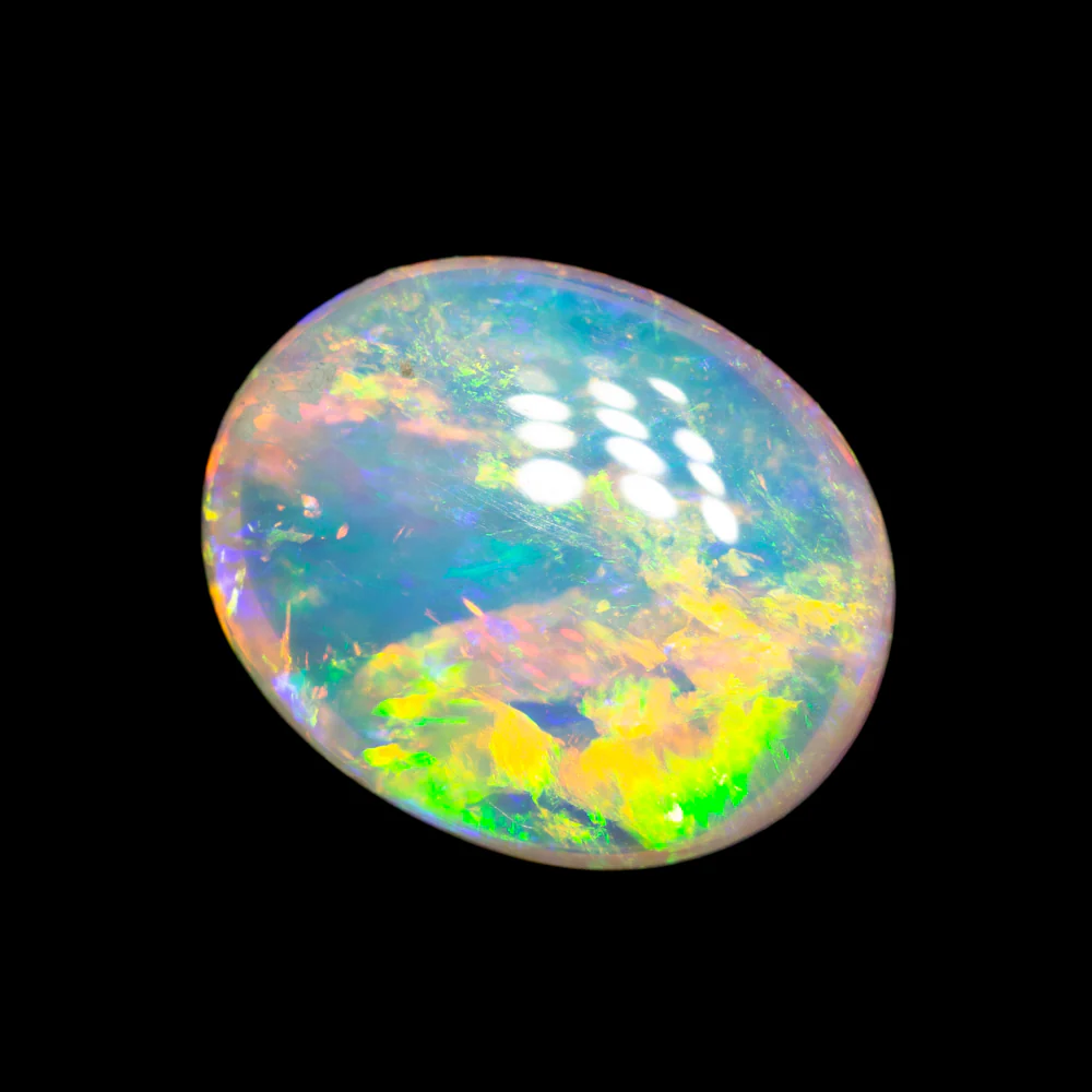 2.45 ct double sided crystal opal 10.7x8.8x4mm - Image 4