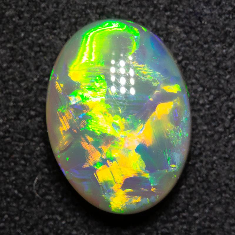 2.45 ct gem crystal opal 10.4x7.7x4.5mm - Image 2