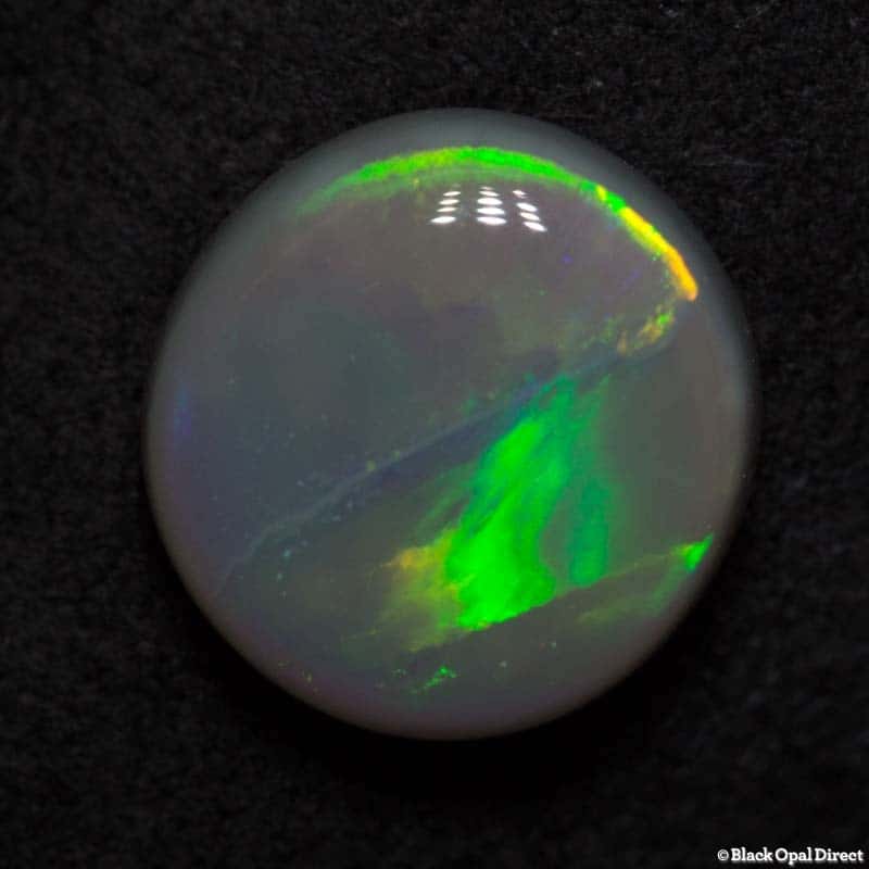 2.45 ct semi black opal 9.5x9x4mm - Image 3