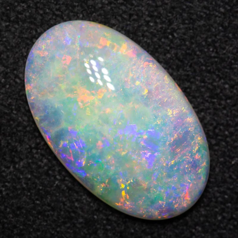 2.45 ct white opal 14.5x9x3mm - Image 2