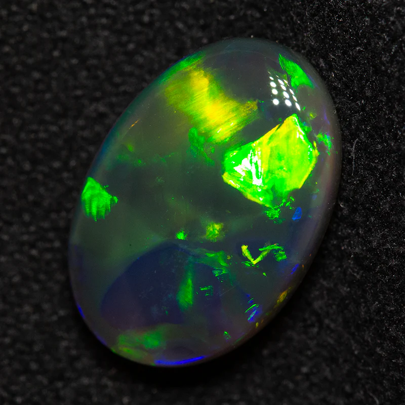 2.46 ct black opal 11.9x8.1x3.8mm - Image 3