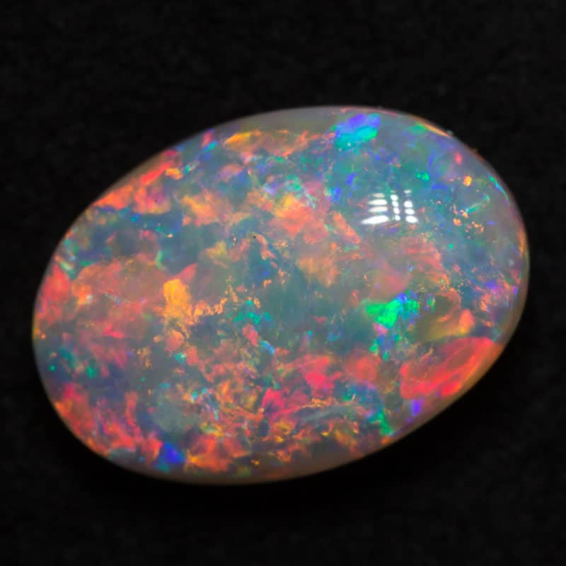 2.46 ct gem crystal opal 11x8x4.5mm - Image 3