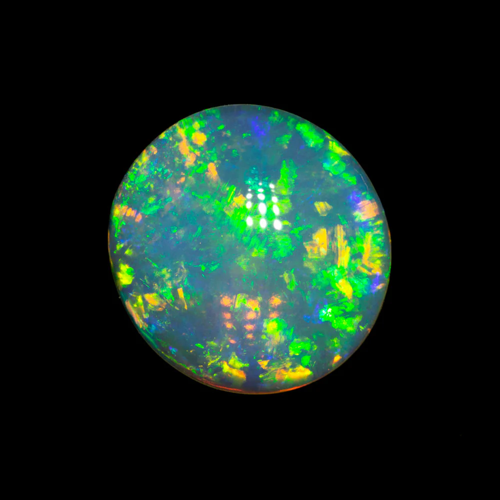 2.47 ct crystal opal 10.8x10.2x3.7mm - Image 2