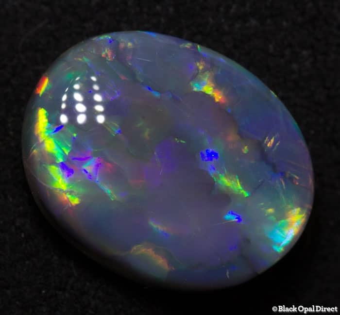 2.47 ct dark opal 11x9x4mm - Image 4