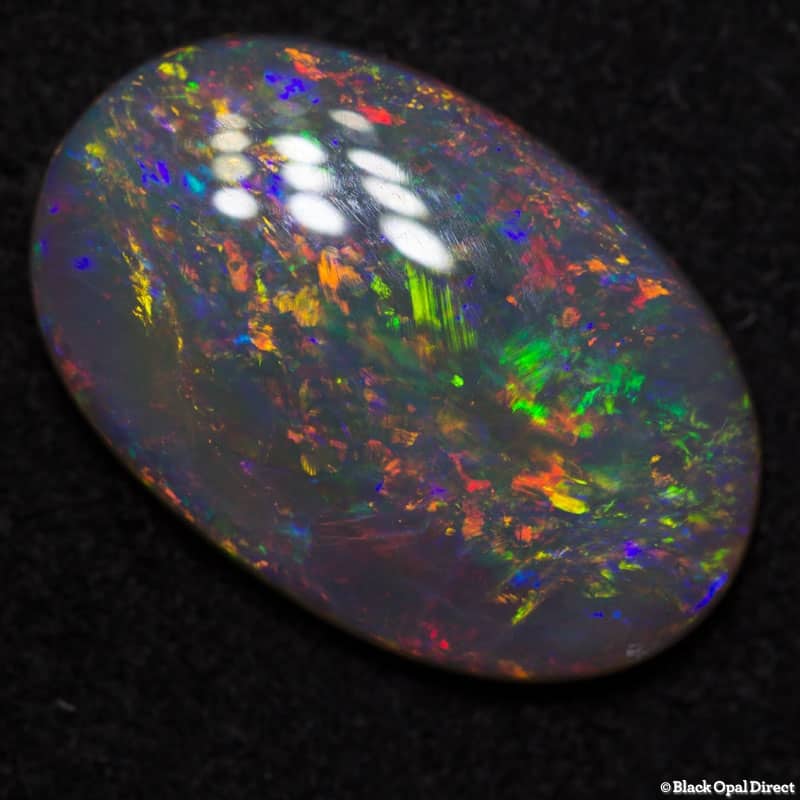 2.48 ct crystal opal 12x9.5x3mm - Image 2