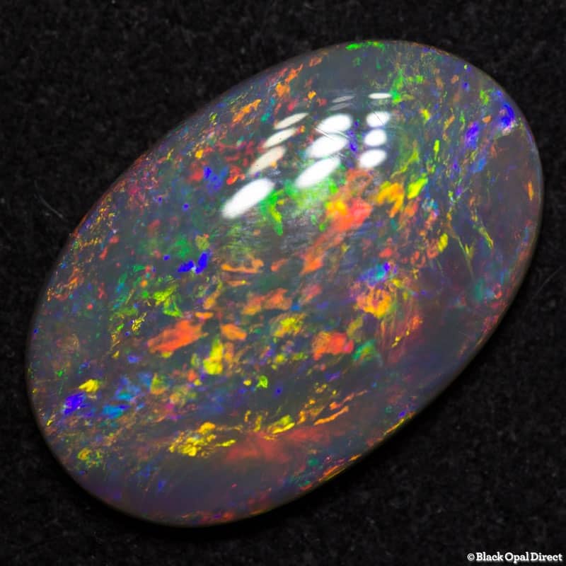 2.48 ct crystal opal 12x9.5x3mm - Image 3
