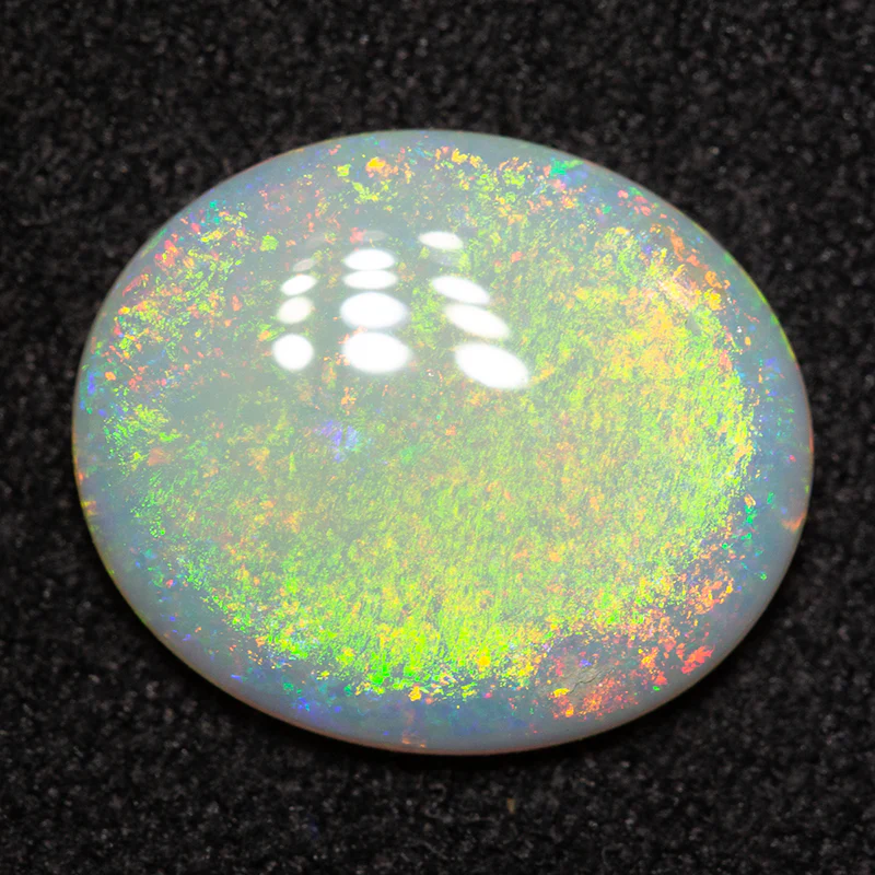 2.48 ct white opal 12.6x10.6x2.7mm - Image 2