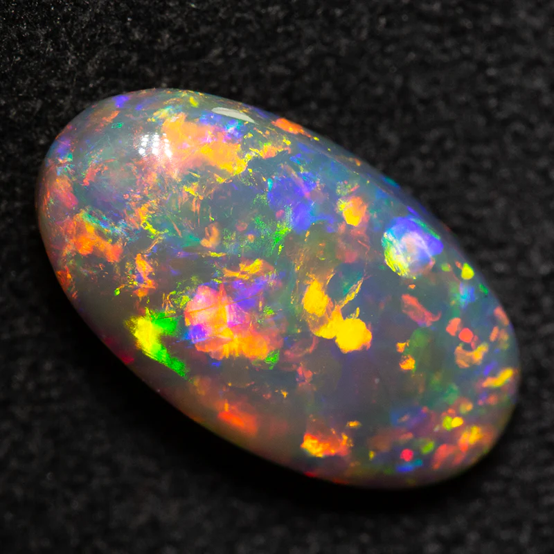 2.49 ct gem crystal opal 12.1x6.8x4.8mm - Image 3