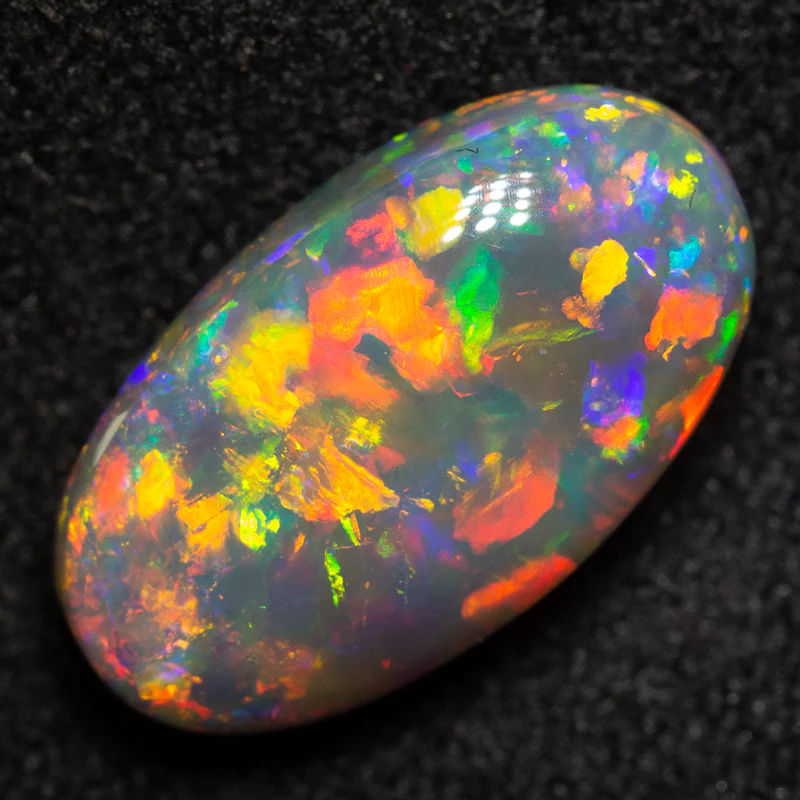 2.49 ct gem crystal opal 12.1x6.8x4.8mm - Image 4