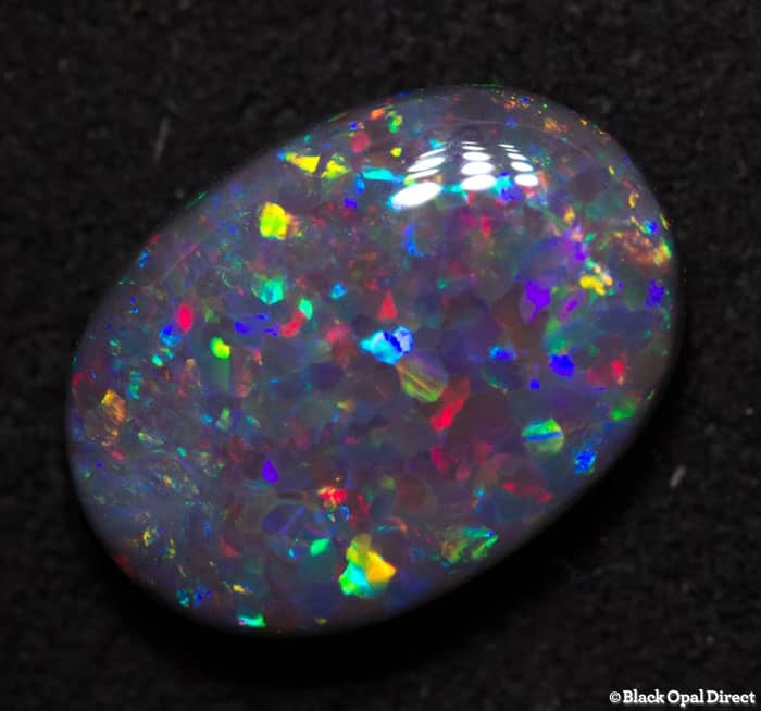 2.51 ct black opal 12x8.5x4mm - Image 3
