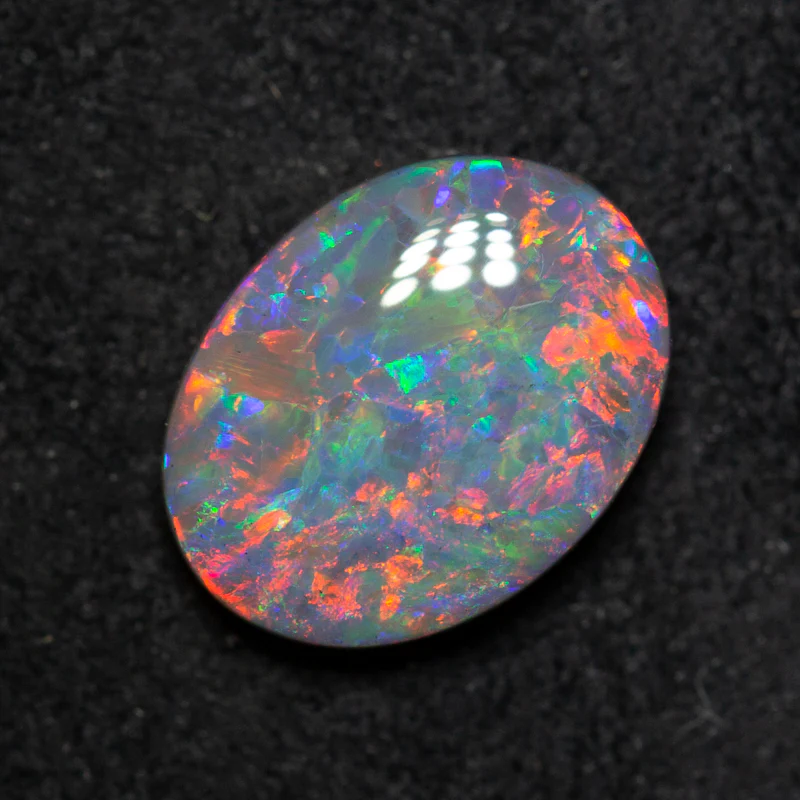 2.51 ct dark opal 11.3x8.5x3.8mm - Image 3