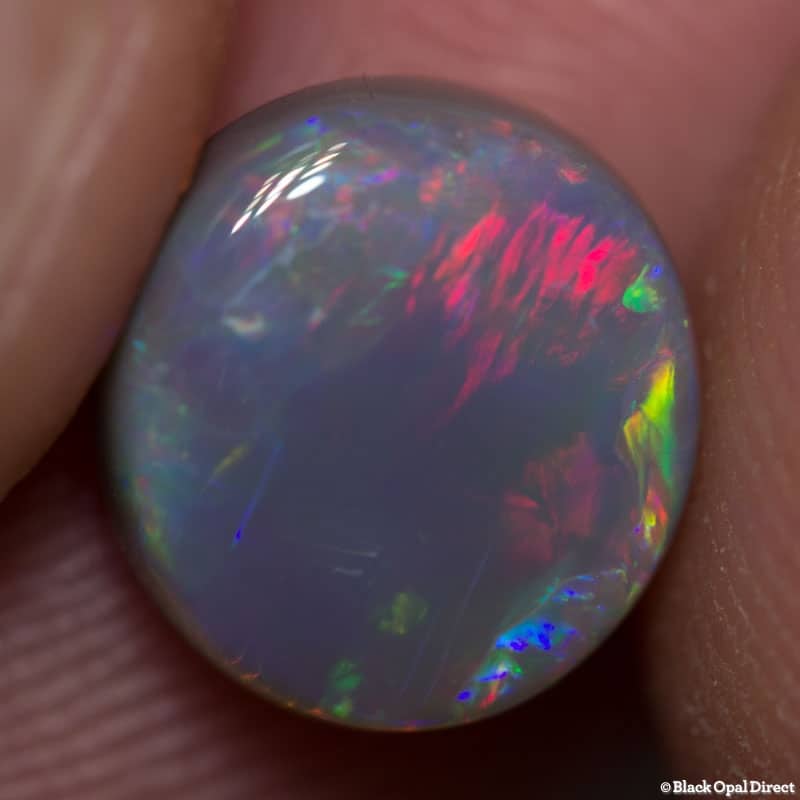2.51 ct semi black opal 10x9x4mm - Image 2