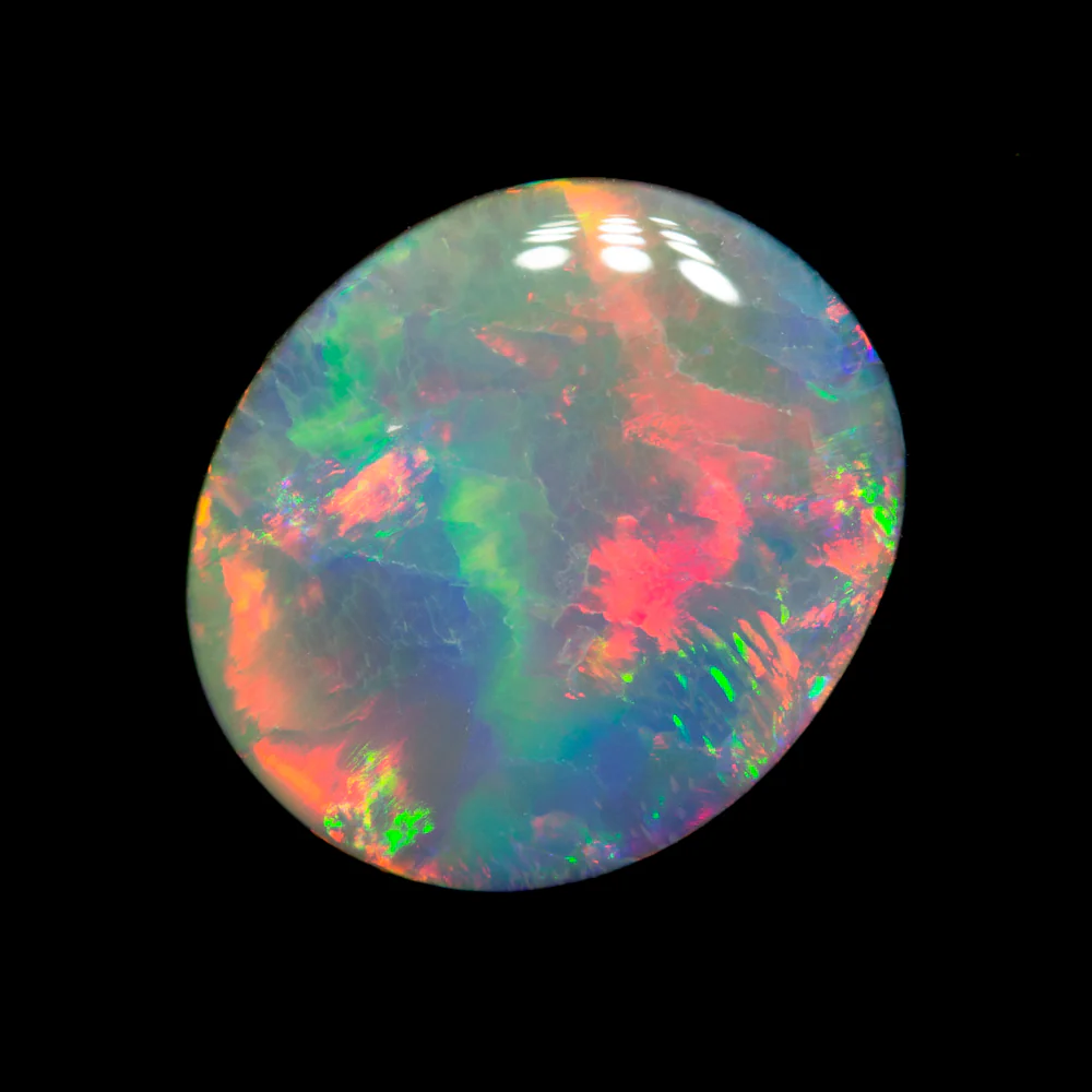 2.52 ct dark opal 12.5x10.7x3mm - Image 2