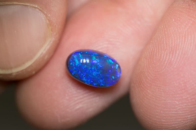2.54 ct black opal 10x6.5x6mm - Image 3
