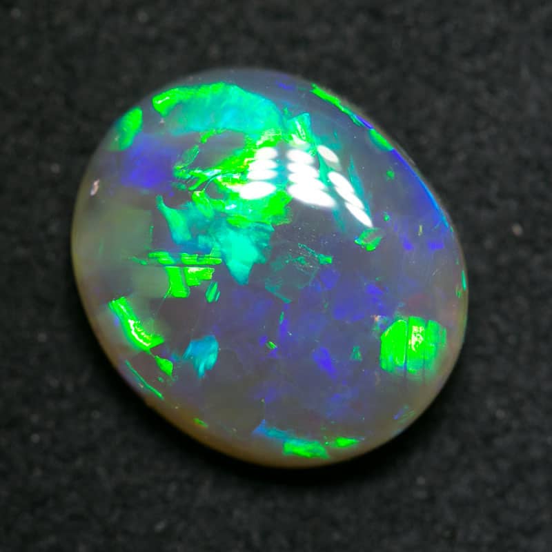 2.54 ct dark crystal opal 11x9x4mm - Image 3
