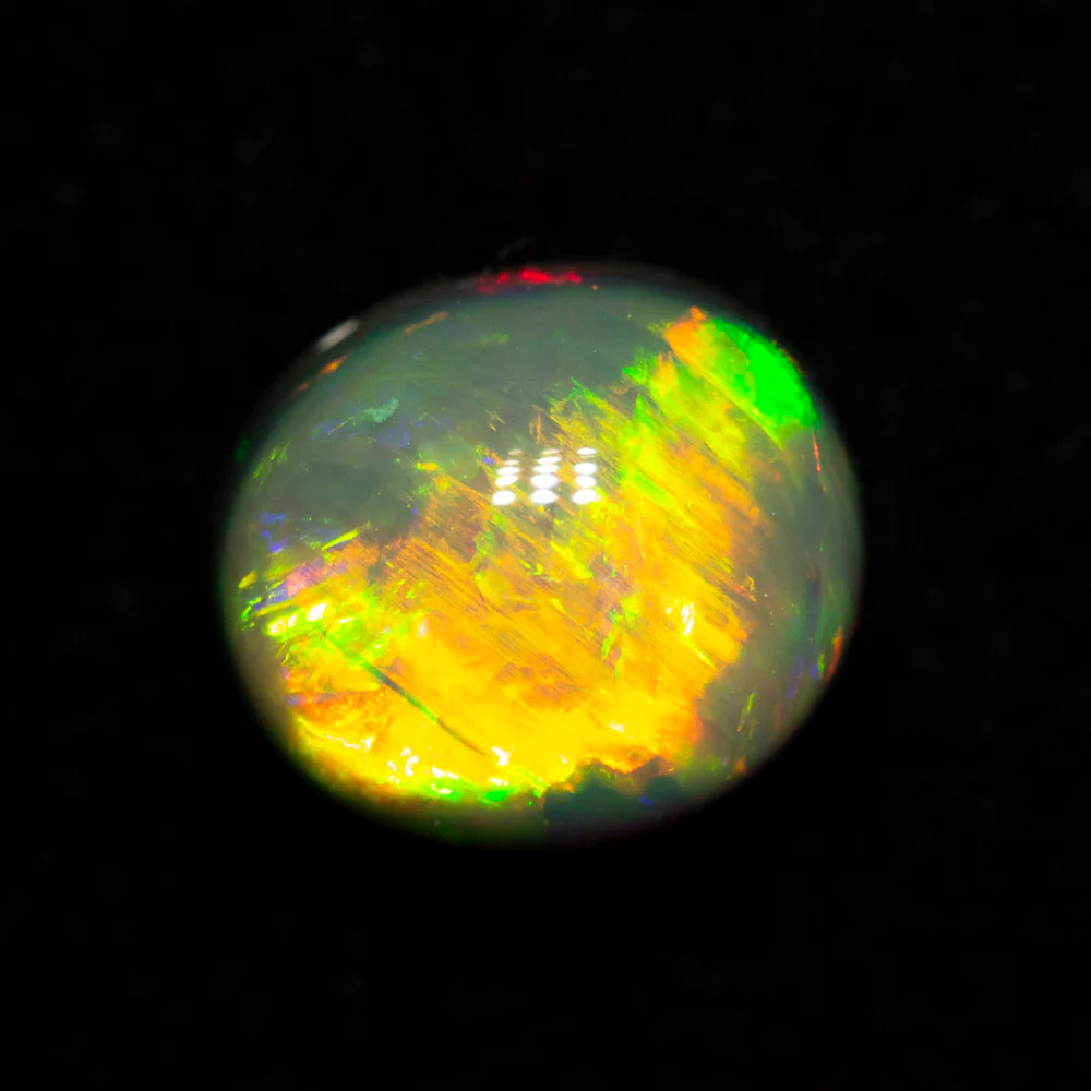 2.54 ct gem black opal 8.6x7.5x6.5mm - Image 4