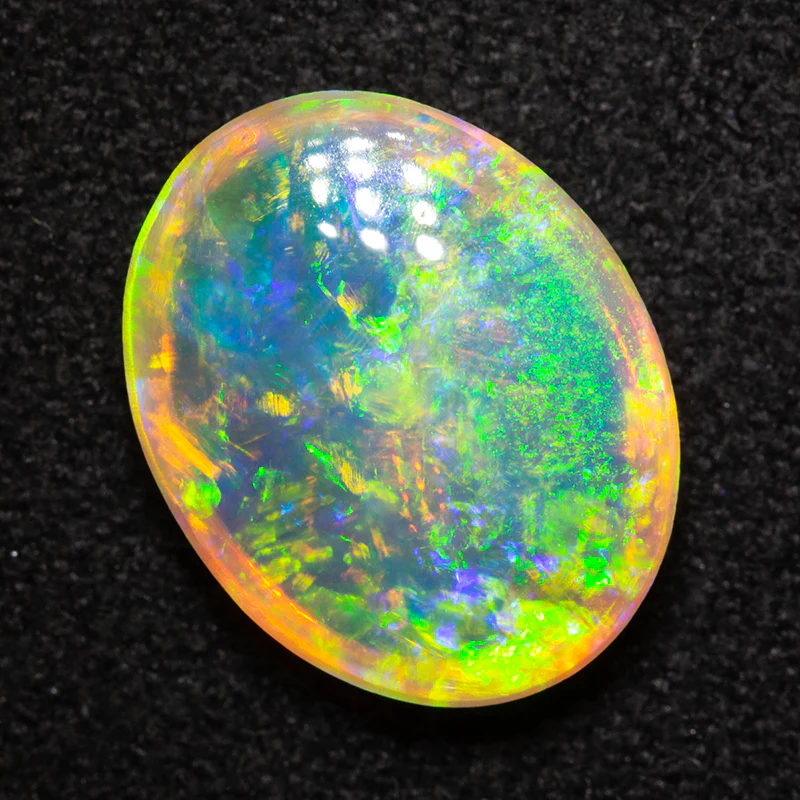 2.54 ct gem crystal opal 12x9.6x4mm - Image 2