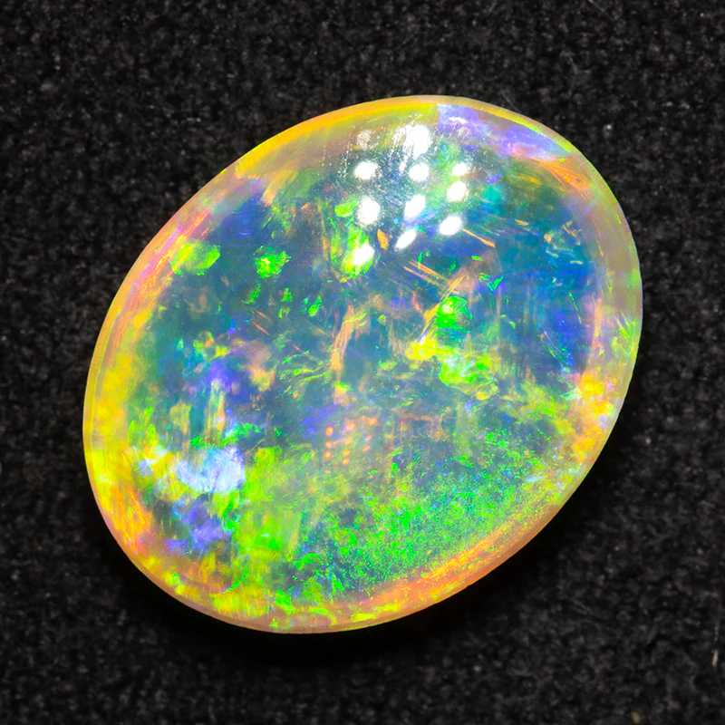 2.54 ct gem crystal opal 12x9.6x4mm - Image 3