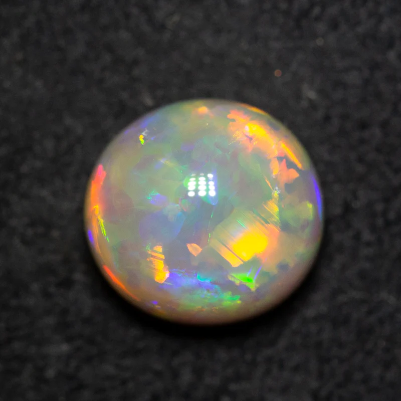2.58 ct gem crystal opal 8.6x8.1x6.1mm - Image 4