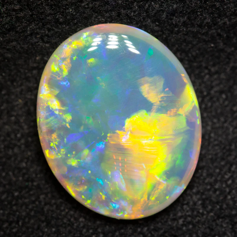 2.59 ct crystal opal 12.2x9.9x3.5mm - Image 2