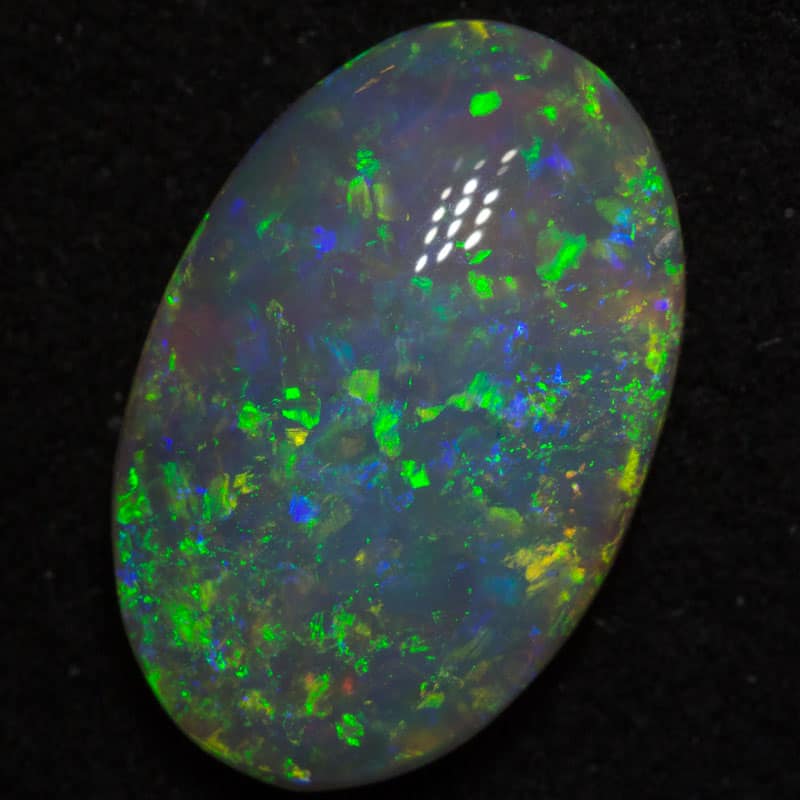 2.60 ct crystal opal 13x8.5x3.5mm - Image 2