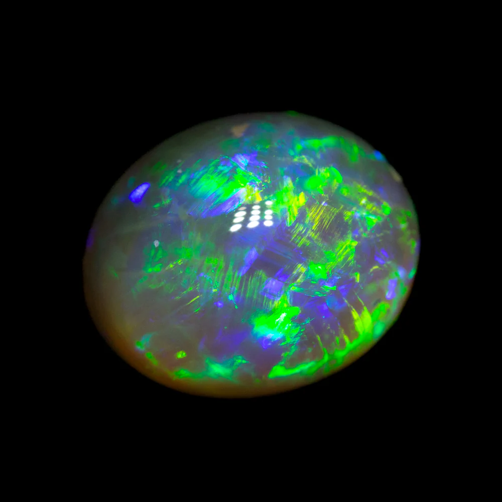 2.60 ct gem crystal opal 9.2x7.6x6.2mm - Image 2