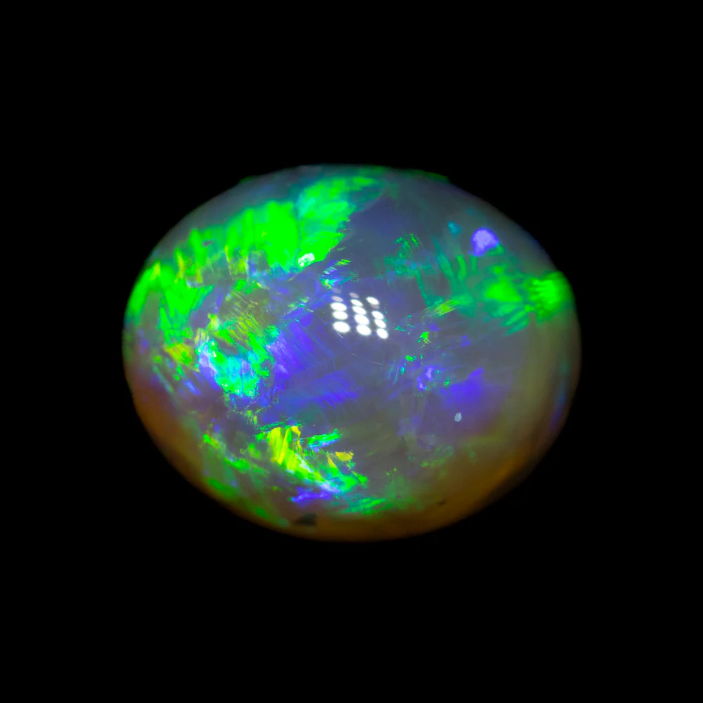 2.60 ct gem crystal opal 9.2x7.6x6.2mm - Image 3
